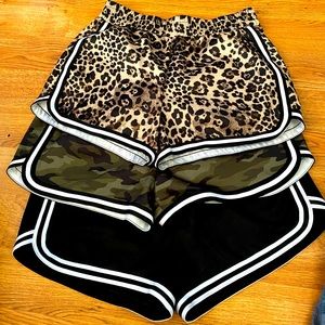 Womens Sz Large Athletic Shorts Bundle